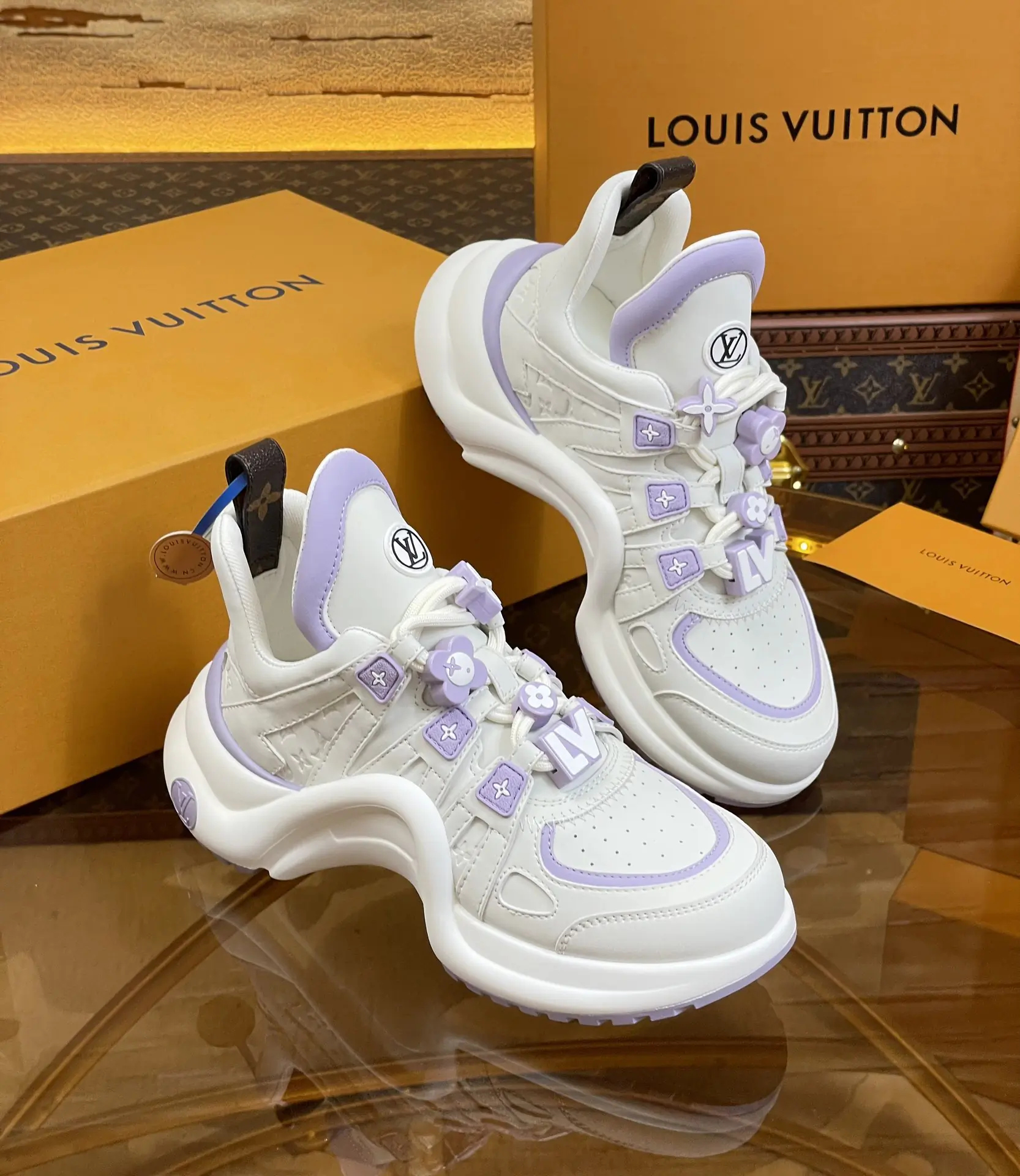 louis vuitton decontractees chaussures pour femme s_12310123